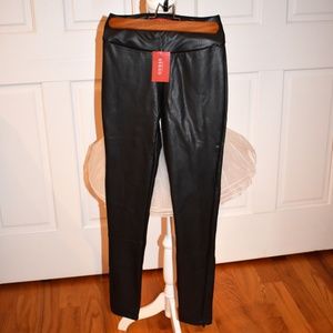 NWT - GUESS: "Jalena PU Leggings"